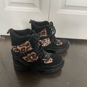 Fun sneaker boots
